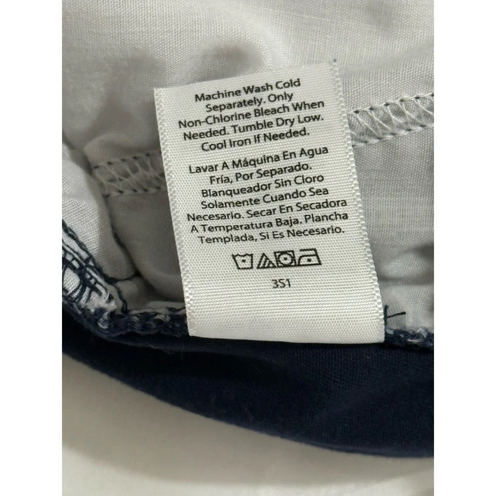 George Mens Blue At The Knee W/ Pockets Tech‎ Cargo Shorts Size 30